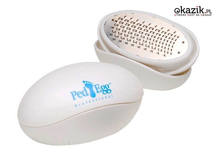 Zadbaj o piękne stopy! Higieniczna tarka Ped Egg zapewni Ci dziecięcą miękkość oraz gładkość