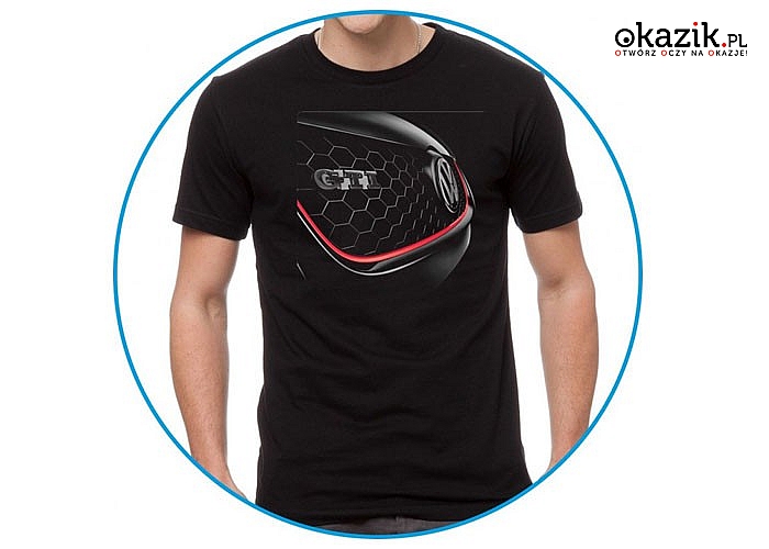 Bawełniany t-shirt dla fanów motoryzacji, koszulki z motywami znanych pojazdów, wzory dla Pań oraz dla Panów