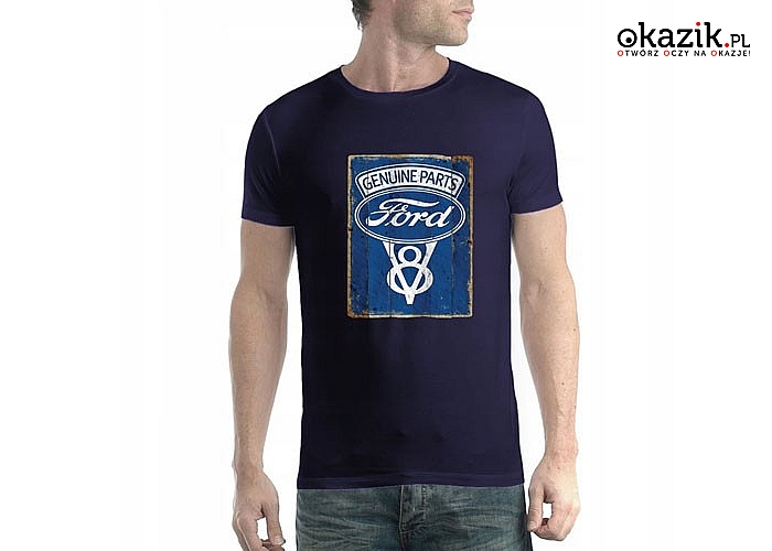 Męskie t-shirty,licencjonowane koszulki, bardzo wysokiej jakości. Dla wszystkich miłośników motoryzacji