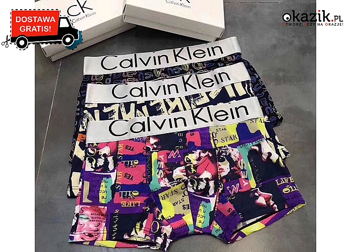 Wyjątkowa okazja! Oryginalne bokserki firmy Calvin Klein w atrakcyjnej cenie!