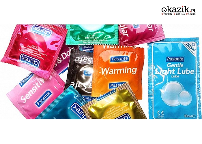 29 zł zamiast 49 zł za ZESTAW 30 SZTUK PREZERWATYW DUREX, PASANTE, MILDA – NAJWYŻSZA JAKOŚĆ, REWELACYJNA CENA! PRZESYŁKA W CENIE KUPONU!