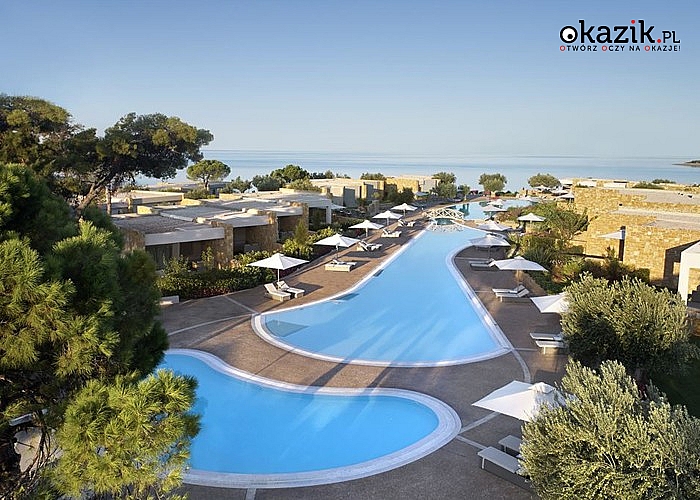 Spełni oczekiwania najbardziej wymagających gości! Ikos Olivia***** w słonecznej Grecji czeka na Ciebie!