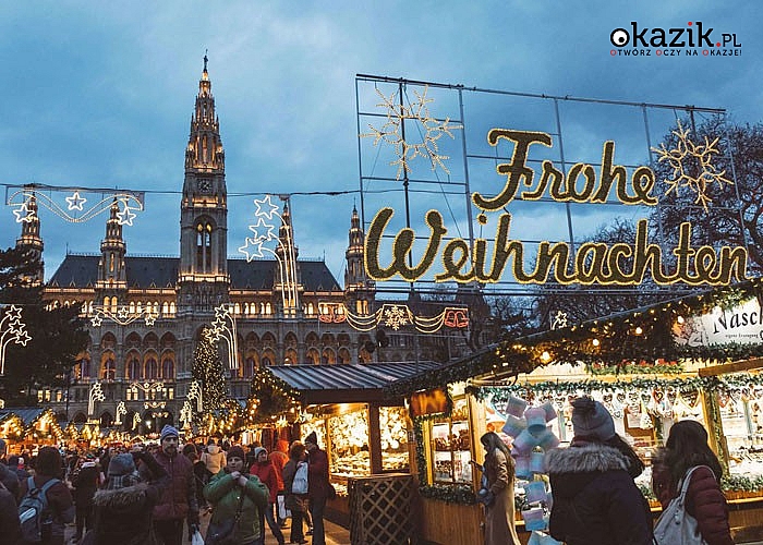 Jarmark Bożonarodzeniowy w Wiedniu. Dwudniowe zwiedzanie miasta z noclegiem w Czechach lub Austrii