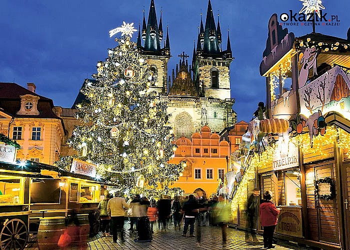 Spędź Sylwestra w największym mieście Czech! Przejazd autokarem i zabawa na ulicach Pragi!