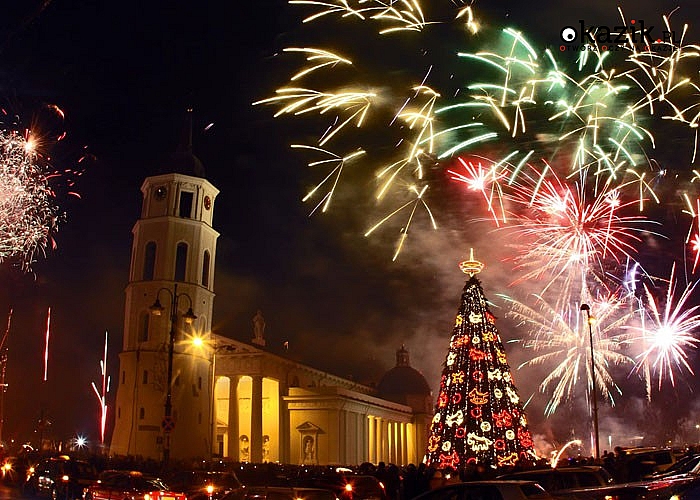 Przywitanie Nowego Roku w centrum miasta! Niezapomniany Sylwester w Wilnie.