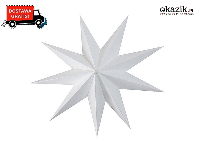 Przepiękne, papierowe gwiazdy – stylowa dekoracja nie tylko na święta!