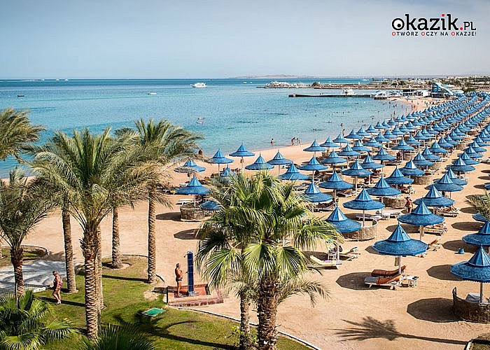 Pełne słońca pobyty nad najcieplejszym morzem świata! Egipska Hurghada i The Grand Hotel**** idealne na jesienny urlop!