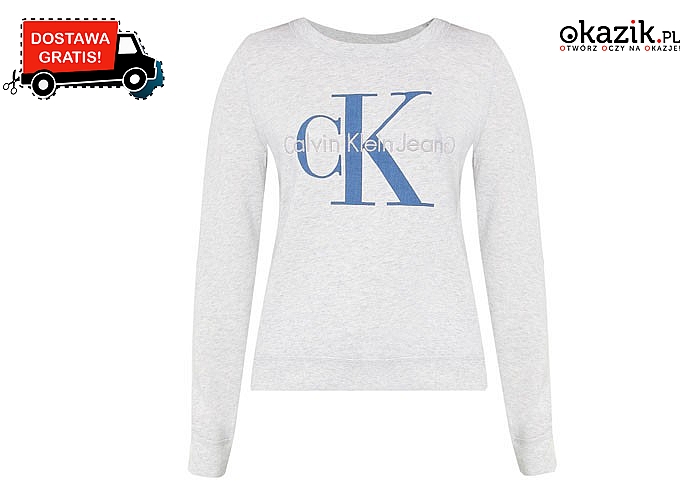 Bawełniana bluza damska Calvin Klein. Dwa kolory do wyboru