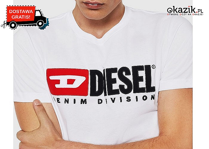 Nowość! Bluzka męska oryginalnej marki Diesel! Dwa kolory! Mnóstwo rozmiarów! Darmowa dostawa!