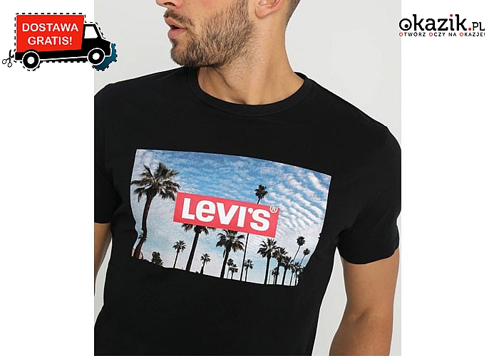 Bluzka Levi’s! DARMOWA dostawa! Komfortowa i stylowa propozycja dla każdego mężczyzny!