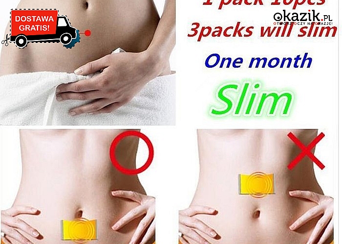 Plastry modelujące sylwetkę Slim Patch
