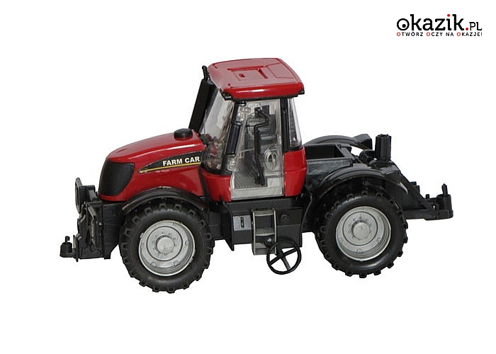 Zabawka traktor zapewni godziny świetnej zabawy w farmę