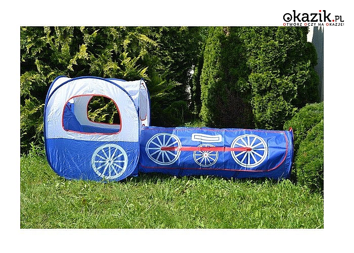 Wodoodporny namiot dziecięcy! Trzy samo-rozkładające się modele idealne do zabawy w domu, ogrodzie i na plaży!