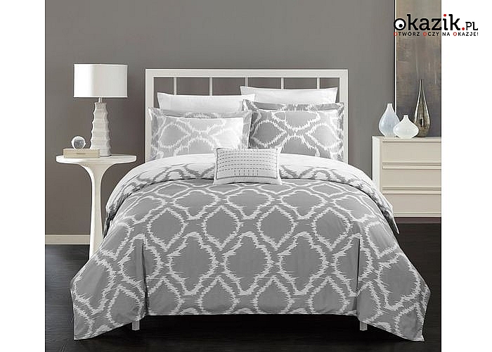 Zmień wystrój sypialni w prosty sposób! Przepiękna bawełniana pościel w 6 wzorach do wyboru.