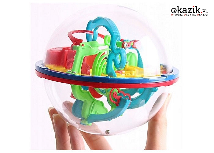 Kula Labirynt 3D doskonałą zabawka łamigłówka nie tylko dla dzieci !!!