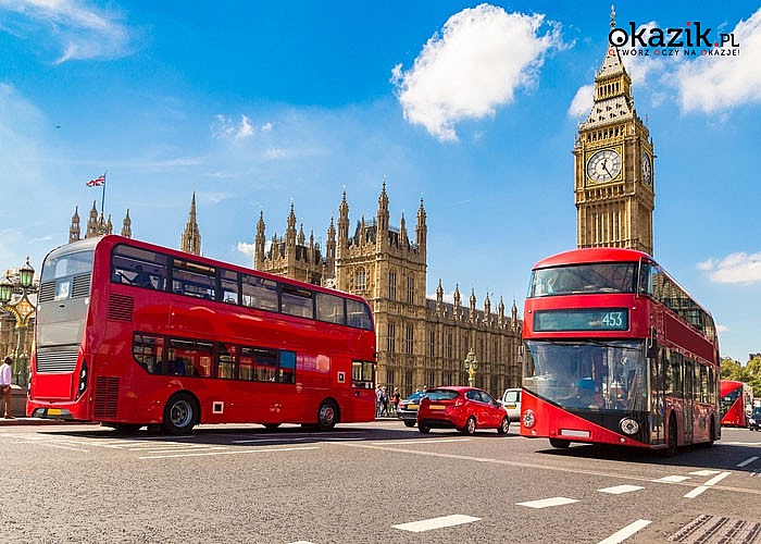 Londyn na szczycie polskiej listy przebojów! Wybierz się na objazdową wycieczkę po zakamarkach stolicy Anglii!