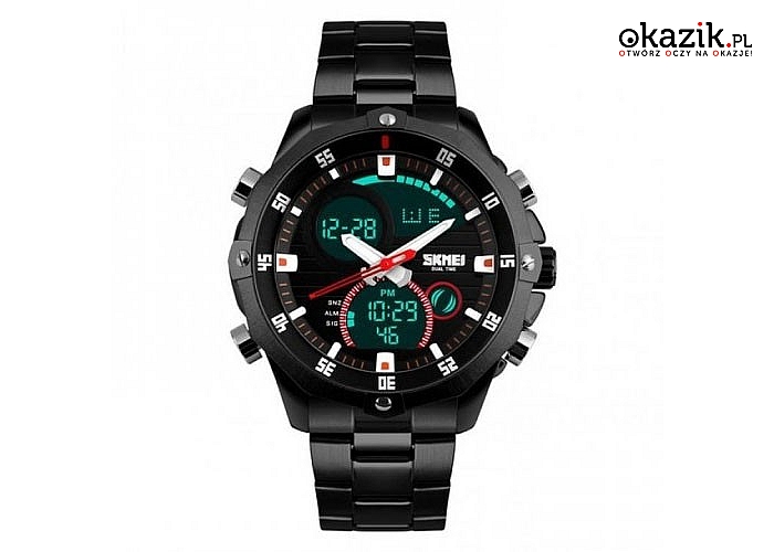 Oryginalny zegarek firmy SKMEI- idealny designerski model dla każdego