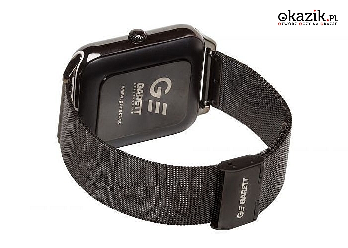 Smartwatch Garett G26 to eleganckie i funkcjonalne urządzenie dla osób ceniących wygodę połączoną z nowoczesnością