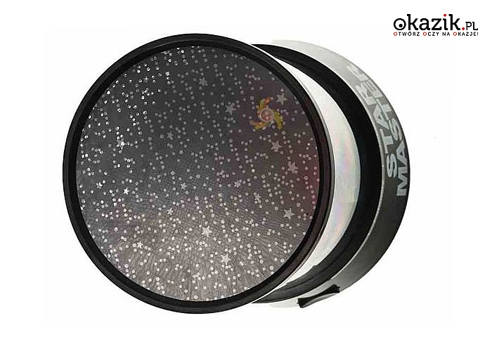 Projektor Gwiazd Star Master- lampka nocna w komplecie z zasilaczem