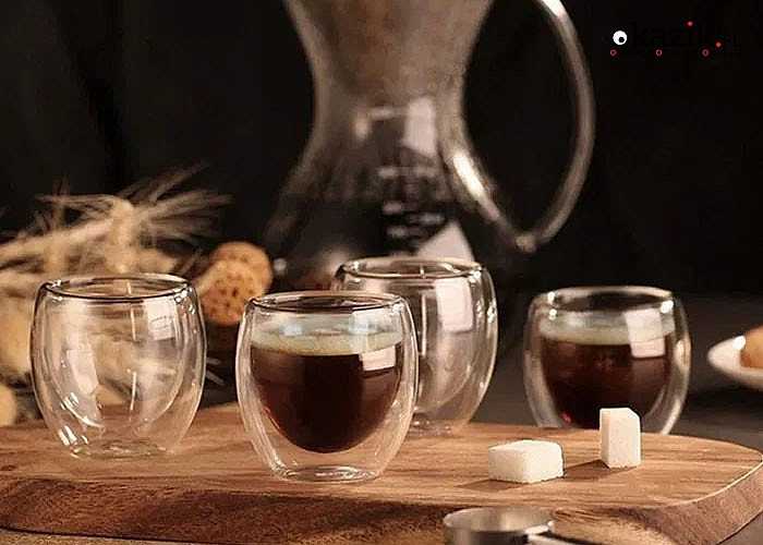 Szklanki termiczne pozwolą Ci na degustację kawy w gronie najbliższych, którzy docenią Twój wyjątkowy sposób podania