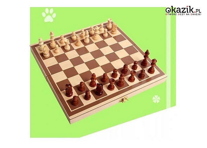 Idealny prezent dla prawdziwego szachisty! Drewniane szachy dla każdego miłośnika gier