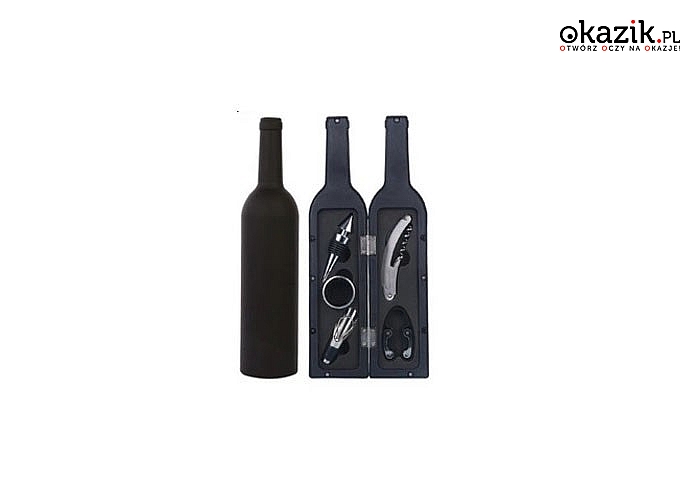Zestaw sommeliera to produkt, który z całą pewnością powinien się znaleźć w domu każdego amatora wina