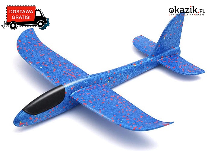 Niezwykła zabawka! Samolot piankowy w pełni bezpieczny dla dzieci!