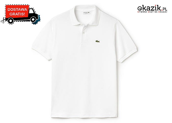Modna propozycja dla każdego mężczyzny! Koszulka męska Polo Lacoste! Doskonała jakość wykonania! Komfortowa!