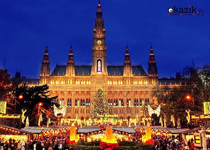 Jarmark Bożonarodzeniowy Wiedeń z noclegiem w Austrii  BB