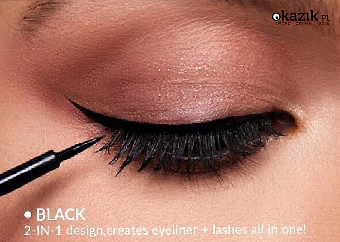 Niezwykle prosta aplikacja rzęs! Klej w formie eyeliner’a ułatwi Ci zakładanie ulubionych kępek!