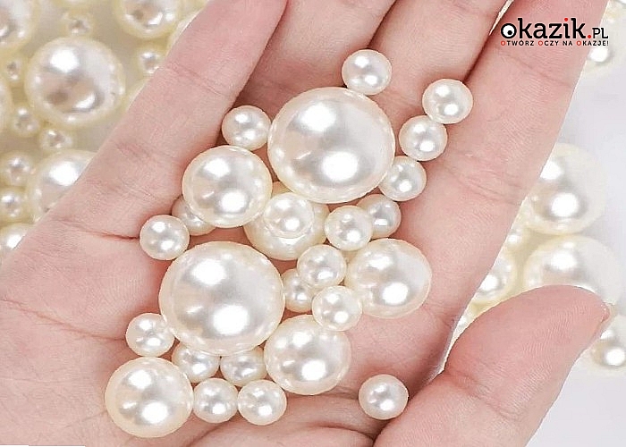 Stworzone do tworzenia ozdób! Białe perełki w 3 rozmiarach idealne do rękodzieła i nie tylko!