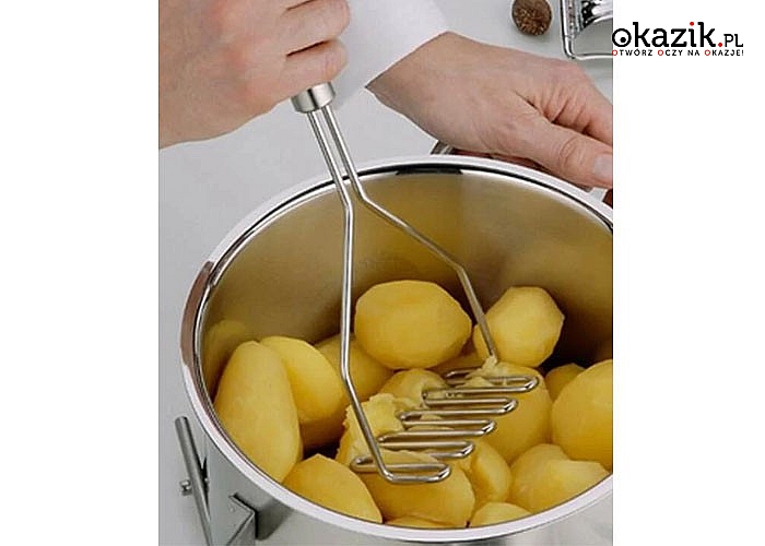 Tłuczek do ziemniaków, przydatny w każdej kuchni