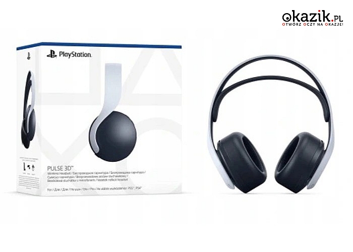 Nowa generacja dźwięku-bezprzewodowy zestaw słuchawkowy Sony PULSE 3D do konsoli PlayStation 5