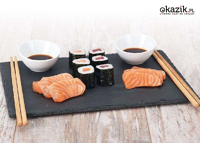 Dla wszystkich wielbicieli japońskiej kuchni- zestaw do serwowania sushi