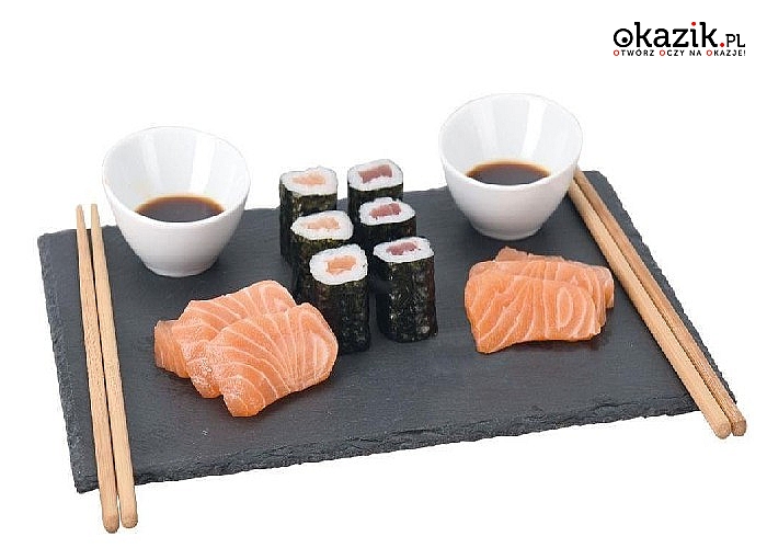 Dla wszystkich wielbicieli japońskiej kuchni- zestaw do serwowania sushi