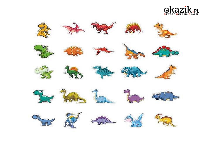 Naklejki dinozaury to fantastyczne uzupełnienie kreatywnych zabaw dziecięcych