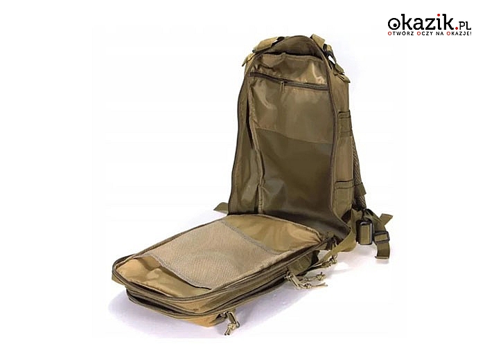 Plecak taktyczny to obowiązkowy ekwipunek każdego, kto preferuje długie i wymagające wędrówki survivalowe