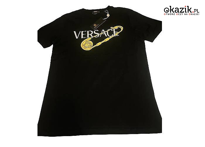 Koszulka Versace absolutny niezbędnik w każdej szafie, niezależnie od pory roku