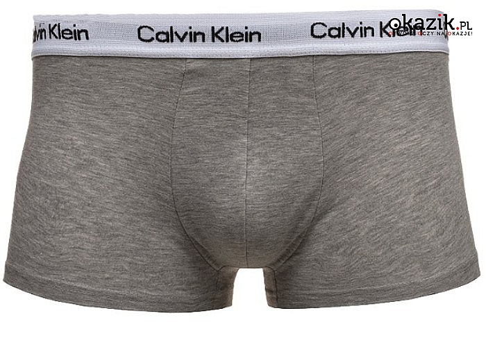 Bawełniane bokserki męskie Calvin Klein! Trzypak w różnych kolorach!
