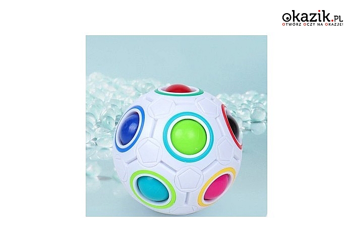 Antystresowa piłka sensoryczna! Świetna zabawka dla dzieci!