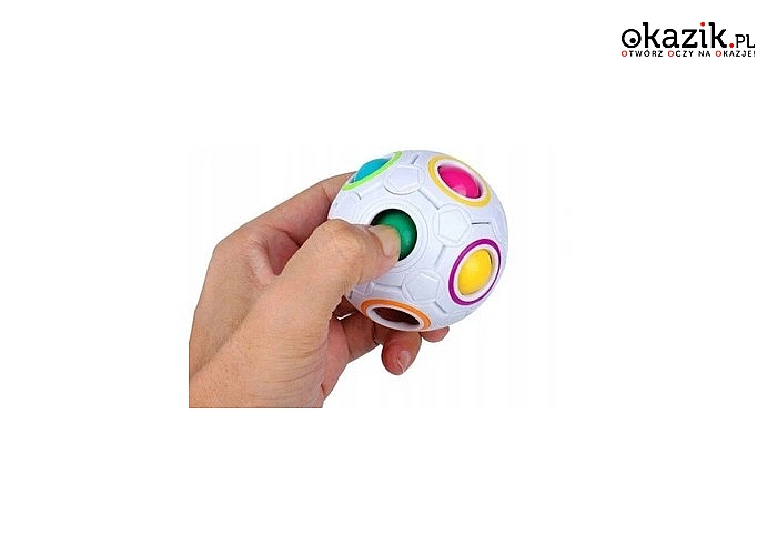 Antystresowa piłka sensoryczna! Świetna zabawka dla dzieci!