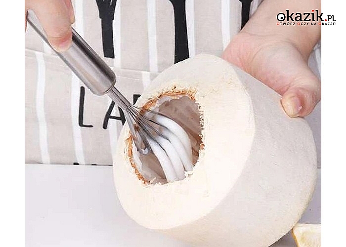 Ręczny skrobak do kokosów ze stali nierdzewnej