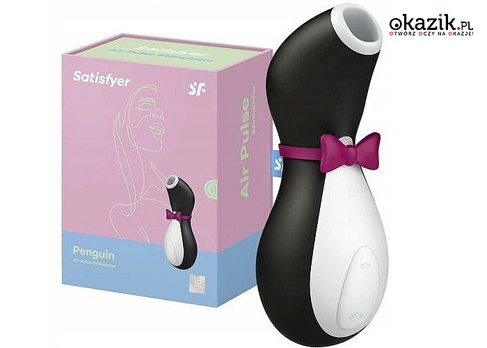 Satisfyer Pro Penguin to Twój nowy, elegancki przyjaciel, który powstał po to, aby dostarczyć Ci maksimum przyjemności.