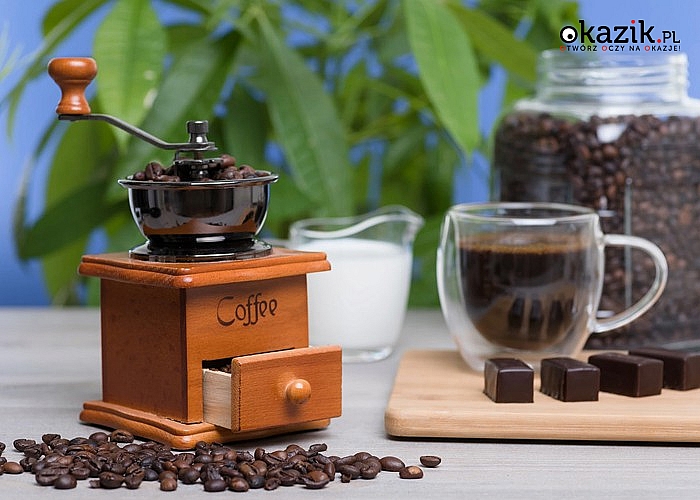 Ręczny młynek do kawy dla każdego, kto ceni sobie świeżo zmieloną kawę, głębie smaku i bogaty aromat