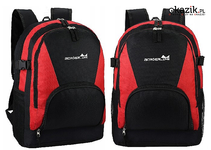 Plecak turystyczny – idealny do pracy, szkoły czy na wycieczkę! 3 kolory do wyboru.