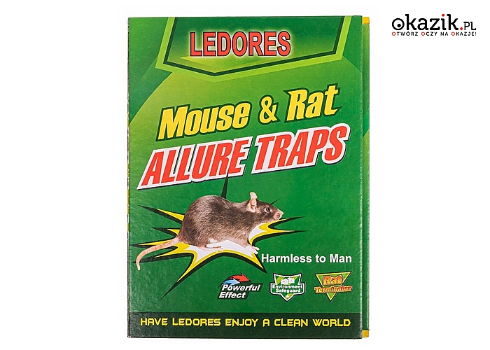 Pułapka na gryzonie! Zapomnij o problemie z myszami i szczurami!