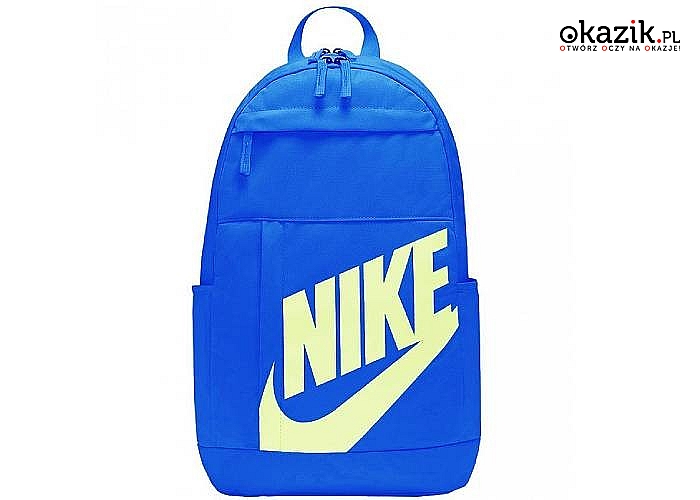 Plecak Nike sprawdzi się w codziennym użytkowaniu. Wytrzymała tkanina. Regulowane, wyściełane szelki