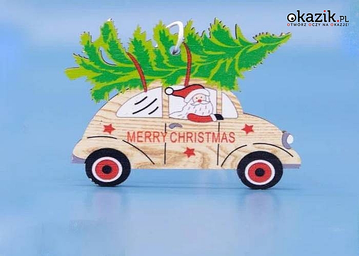 Poczuj magie świąt podczas podróży dzięki świątecznej zawieszce do auta