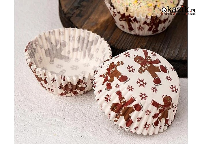Zachwyć świątecznymi wypiekami! Ozdobne foremki na muffinki.