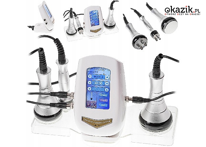 Urządzenie do zabiegów odmładzających i wyszczuplających- kawitacja liposukcja ultradźwiękowa 40K